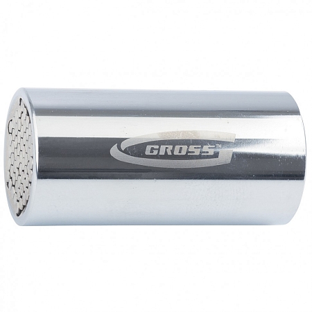 GROSS // Головка торцевая многоразмерная 11-32 мм, под квадрат 1/2, CrV, хромированная (13190)