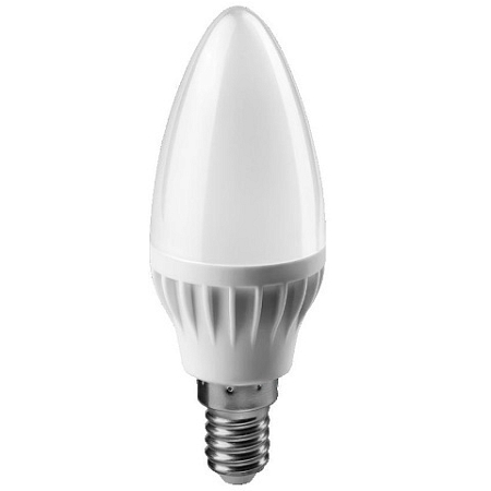 Лампа Saffit светодиодная LED 7вт E14 теплый матовая свеча (94491 NLL-C37)