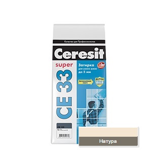 Затирка Ceresit СЕ 33 №41 натура 1-6мм (2 кг)