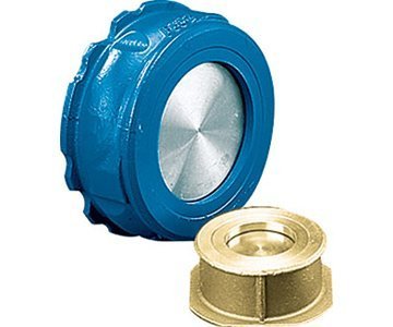 Клапан обратный латунь осевой Danfoss NVD 802 065B7522 Ду50 Ру16