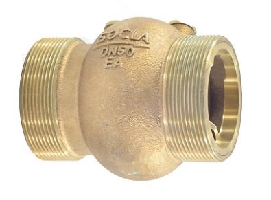 Клапан обратный латунь осевой Danfoss 223 149B2893 Ду32 Ру16 НР 1 1/2&amp;amp;amp;quot;