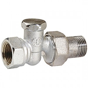 Клапан запорный для радиатора Giacomini R17D2 Ду20 Ру16 ВР прямой R17DX004