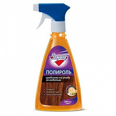 Полироль для мебели Золушка, 300 мл