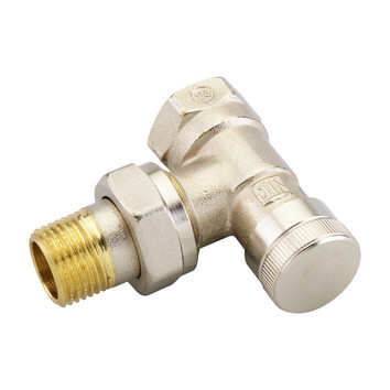 Клапан запорный для радиатора Danfoss RLV 003L0145 Ду20 Ру10 ВР угловой
