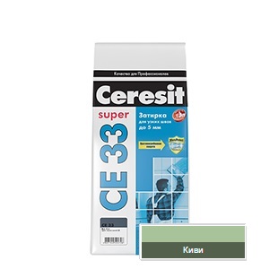 Затирка Ceresit СЕ 33 №67 киви 1-6мм (2кг)